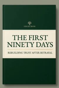 The First Ninety Days: Rebuilding Trust After Betrayal book cover